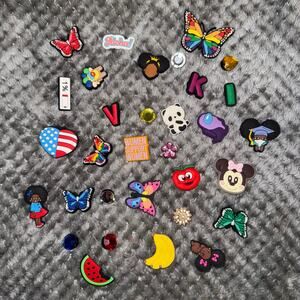 Assorted Jibbitz Shoe Charms Kids Girls Chocs